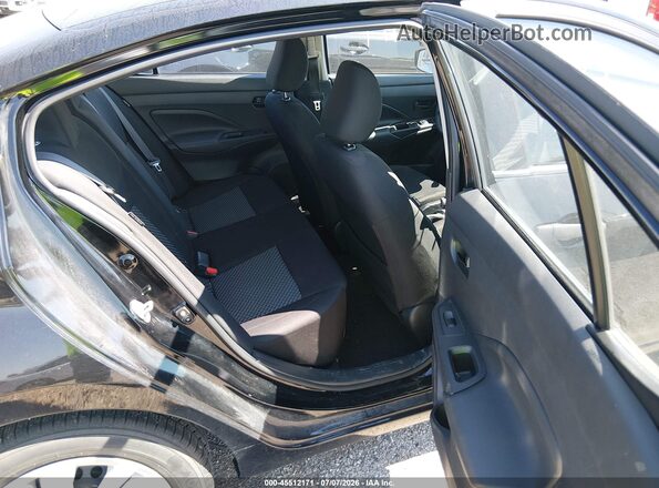 3N1CN8DV6ML920004 2021 NISSAN VERSA Black VIN კოდის სტიკერის ხედი
