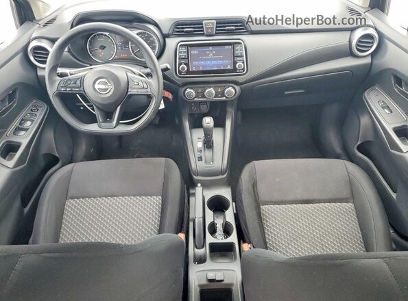 3N1CN8DV6PL850430 2023 NISSAN VERSA Charcoal Вид панелі приладів