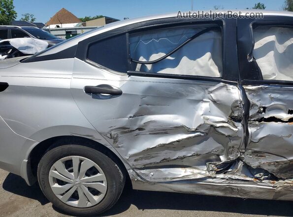 3N1CN8DV6RL869109 2024 NISSAN VERSA Silver უკანა სავარძლების ხედი