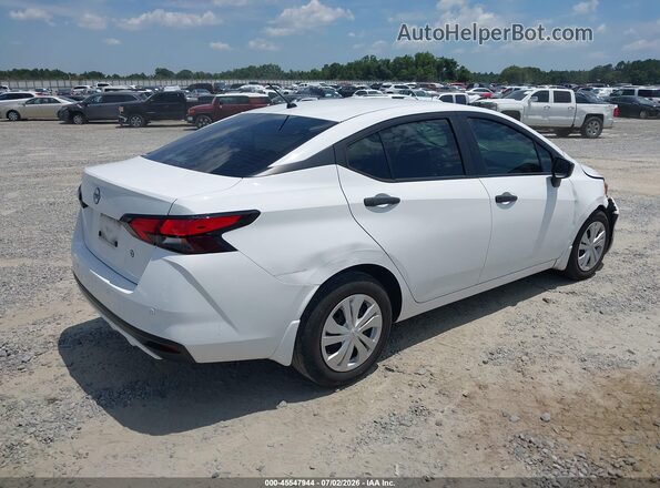 3N1CN8DV6RL875606 2024 NISSAN VERSA Белый Задняя правая четверть