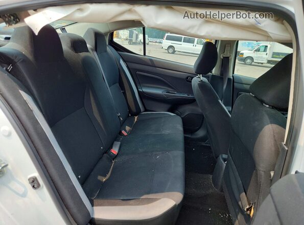 3N1CN8DV6SL836780 2025 NISSAN VERSA White უკანა სავარძლების ხედი