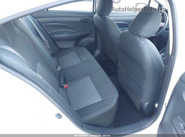 3N1CN8DV7LL900925 2020 NISSAN VERSA White VIN კოდის სტიკერის ხედი