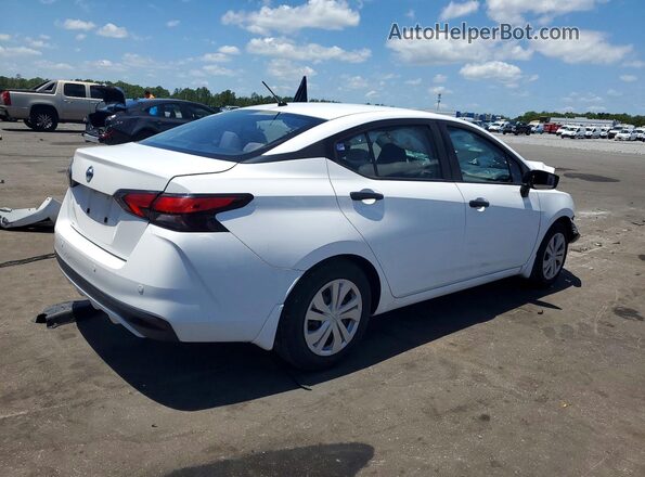 3N1CN8DV7ML810367 2021 NISSAN VERSA White Задня права чверть