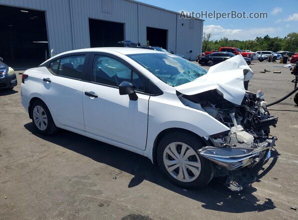 3N1CN8DV7ML810367 2021 NISSAN VERSA White Передня права чверть