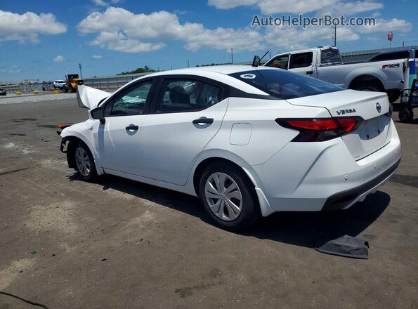 3N1CN8DV7ML810367 2021 NISSAN VERSA White Задня ліва чверть