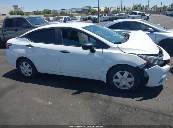 3N1CN8DV7ML923025 2021 NISSAN VERSA Белый Панорамный вид салона 360°