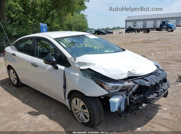 3N1CN8DV7PL818358 2023 NISSAN VERSA White Widok z przodu
