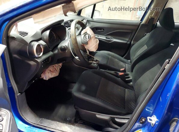 3N1CN8DV7PL849030 2023 NISSAN VERSA Blue Front interior view