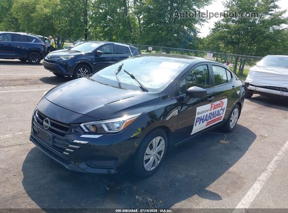 3N1CN8DV8PL832236 2023 NISSAN VERSA Black Przód lewy