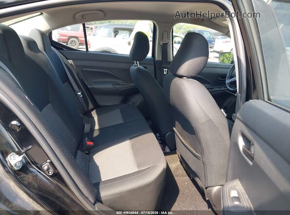 3N1CN8DV8PL832236 2023 NISSAN VERSA Black Widok naklejki z numerem VIN