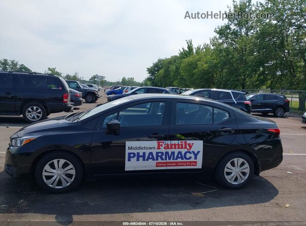 3N1CN8DV8PL832236 2023 NISSAN VERSA Black Widok zestawu wskaźników