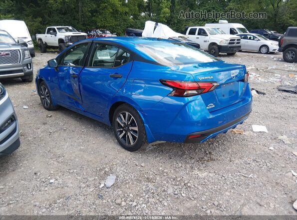 3N1CN8DV8RL917368 2024 NISSAN VERSA Blue Задня ліва чверть