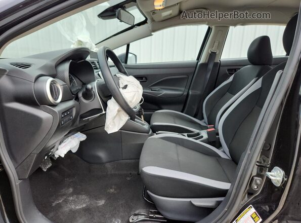 3N1CN8DV8SL840281 2025 NISSAN VERSA Black Vista interior de 360 grados