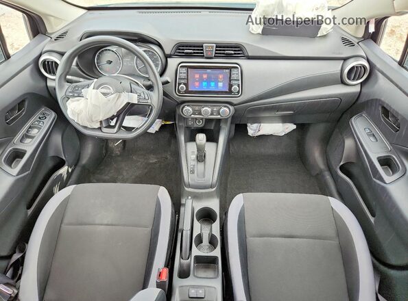 3N1CN8DV8SL840281 2025 NISSAN VERSA Black Vista del salpicadero