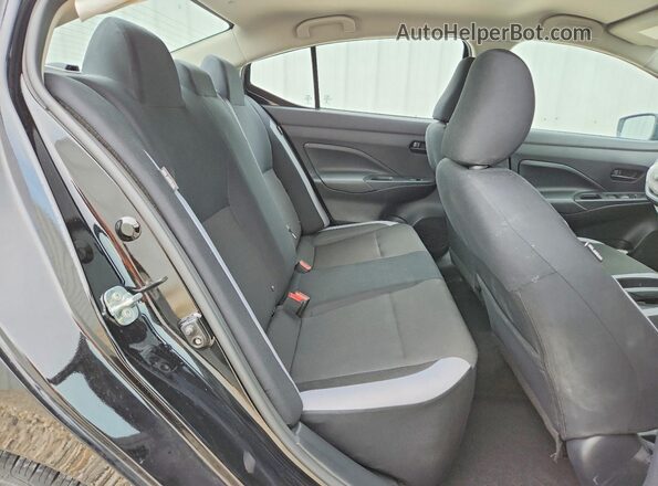 3N1CN8DV8SL840281 2025 NISSAN VERSA Black Vista de los asientos traseros