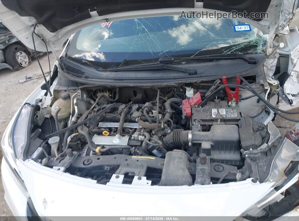 3N1CN8DV9ML880050 2021 NISSAN VERSA White Widok z tyłu