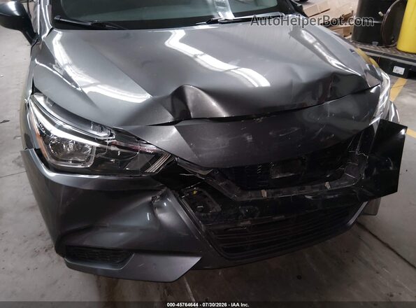 3N1CN8DV9ML922975 2021 NISSAN VERSA Серый Вид спереди