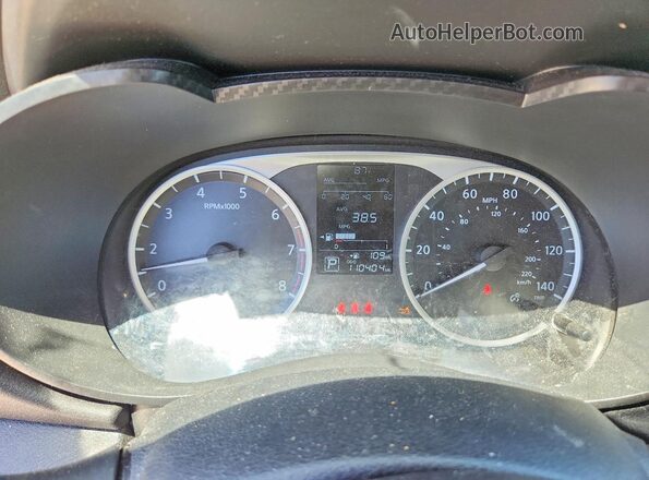 3N1CN8DV9PL824033 2023 NISSAN VERSA White ხელსაწყოთა პანელის ხედი