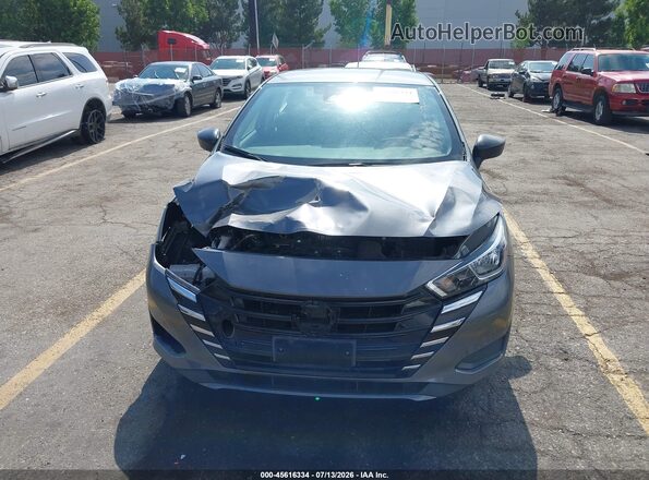 3N1CN8DV9PL837302 2023 NISSAN VERSA Серый Вид задней части салона