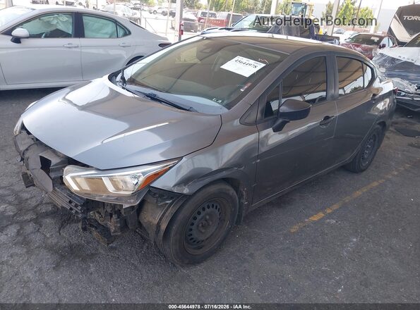 3N1CN8DVXLL868066 2020 NISSAN VERSA Gray Przód lewy