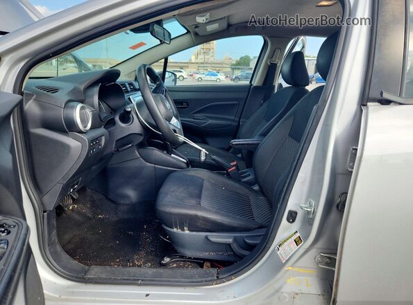 3N1CN8DVXLL885384 2020 NISSAN VERSA Silver Vista interior delantera