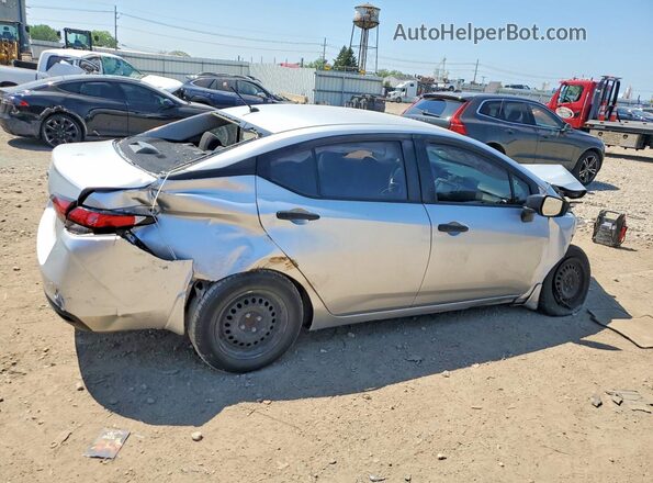 3N1CN8DVXML869221 2021 NISSAN VERSA Серебряный Задняя правая четверть