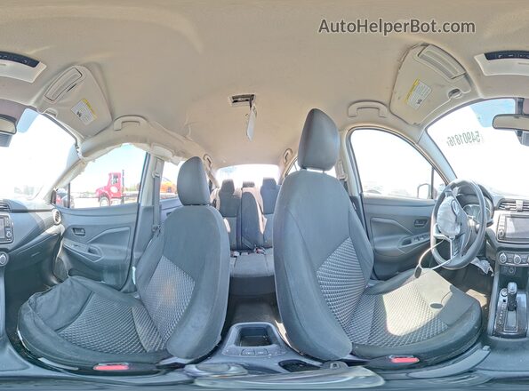 3N1CN8DVXML869221 2021 NISSAN VERSA Серебряный Вид наклейки с VIN-кодом