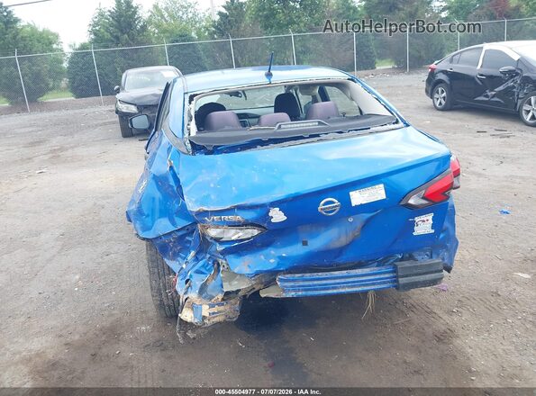 3N1CN8DVXML921141 2021 NISSAN VERSA Blue Widok z przodu