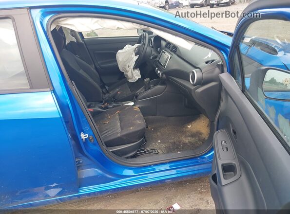 3N1CN8DVXML921141 2021 NISSAN VERSA Blue Widok wnętrza z przodu