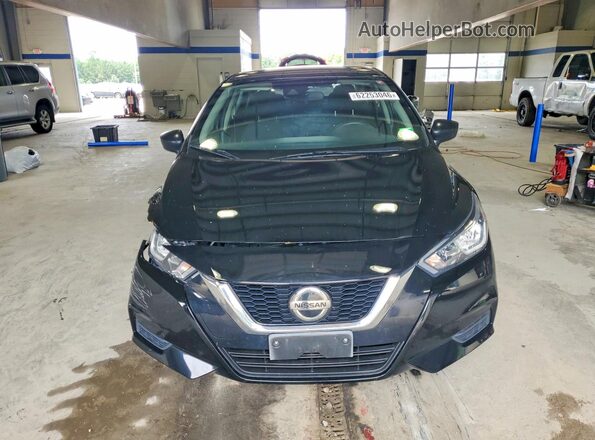 3N1CN8DVXNL862139 2022 NISSAN VERSA Black Вид спереду