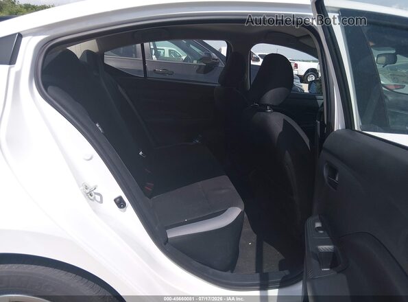 3N1CN8DVXSL830688 2025 NISSAN VERSA White Vista de la etiqueta del VIN