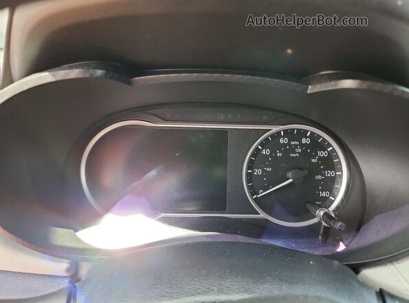 3N1CN8EV0LL810580 2020 NISSAN VERSA Orange Widok zestawu wskaźników
