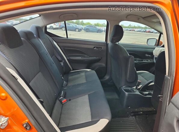 3N1CN8EV0LL810580 2020 NISSAN VERSA Orange Widok tylnych siedzeń