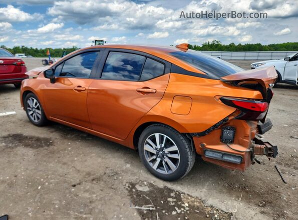 3N1CN8EV0LL810580 2020 NISSAN VERSA Orange Tył lewy
