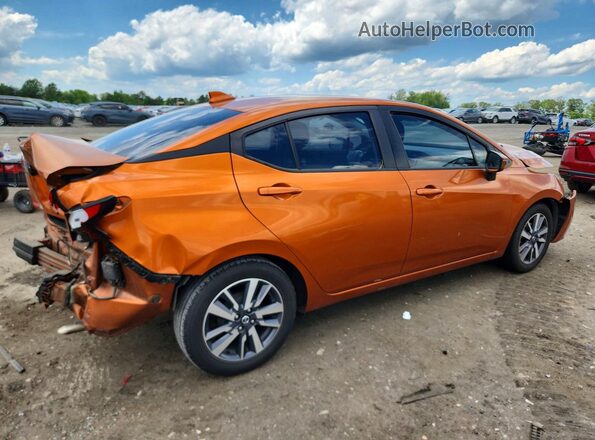 3N1CN8EV0LL810580 2020 NISSAN VERSA Orange Tył prawy
