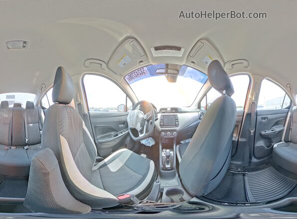 3N1CN8EV0LL810580 2020 NISSAN VERSA Orange Widok naklejki z numerem VIN