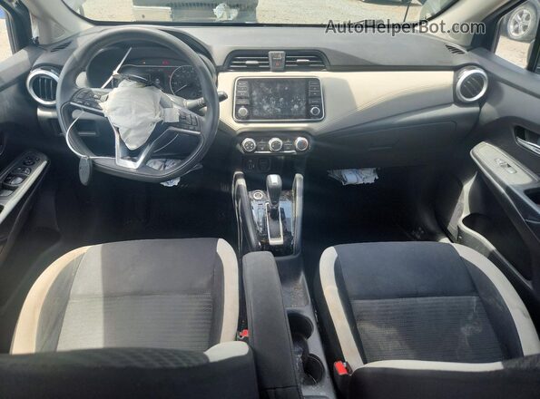 3N1CN8EV0LL816167 2020 NISSAN VERSA Black Առջևի վահանակի տեսք