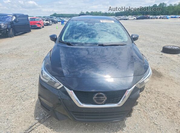 3N1CN8EV0LL816167 2020 NISSAN VERSA Black Դիմացի տեսք
