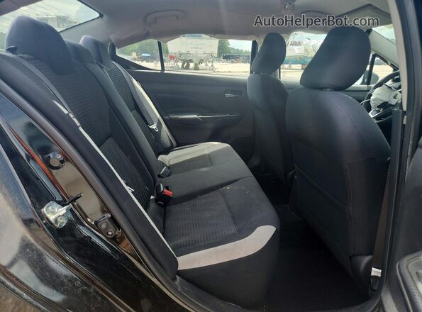 3N1CN8EV0LL816167 2020 NISSAN VERSA Black Հետևի նստատեղերի տեսք