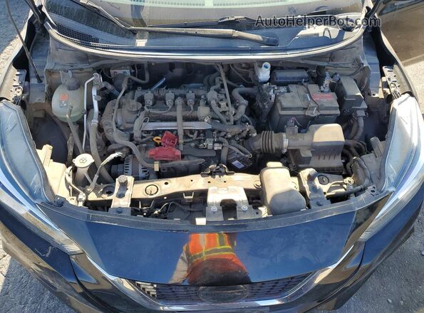 3N1CN8EV0LL817741 2020 NISSAN VERSA Черный Вид задней части салона