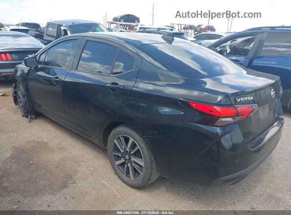 3N1CN8EV0ML830961 2021 NISSAN VERSA Черный Задняя левая четверть
