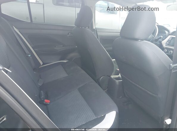 3N1CN8EV0ML830961 2021 NISSAN VERSA Черный Вид наклейки с VIN-кодом