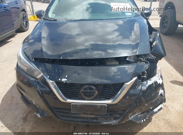 3N1CN8EV0ML830961 2021 NISSAN VERSA Черный Вид щитка приборов
