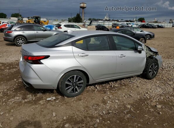 3N1CN8EV0ML835142 2021 NISSAN VERSA Silver Rear right