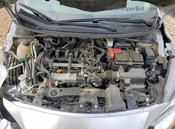 3N1CN8EV0ML835142 2021 NISSAN VERSA Silver Rear interior view