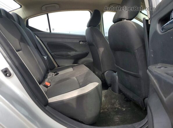 3N1CN8EV0ML835142 2021 NISSAN VERSA Silver Rear seats view
