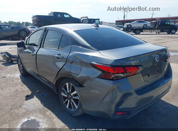 3N1CN8EV0ML868609 2021 NISSAN VERSA Gray Tył lewy