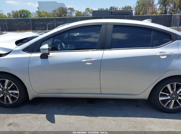 3N1CN8EV0ML920837 2021 NISSAN VERSA Silver 