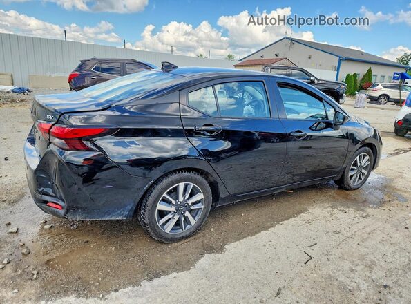 3N1CN8EV0PL837882 2023 NISSAN VERSA Черный Задняя правая четверть