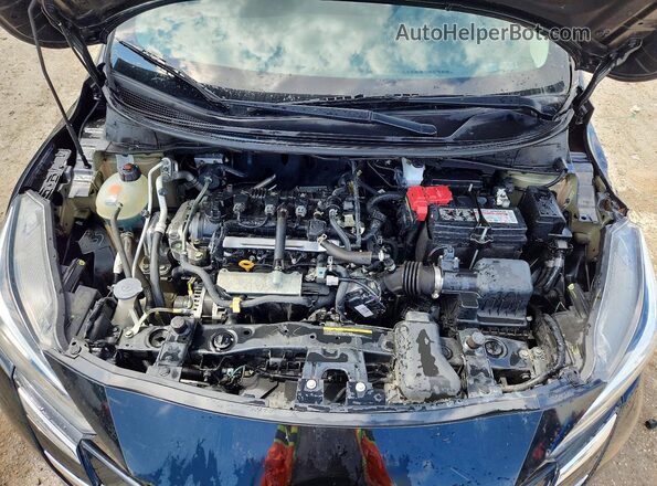 3N1CN8EV0PL837882 2023 NISSAN VERSA Черный Вид задней части салона